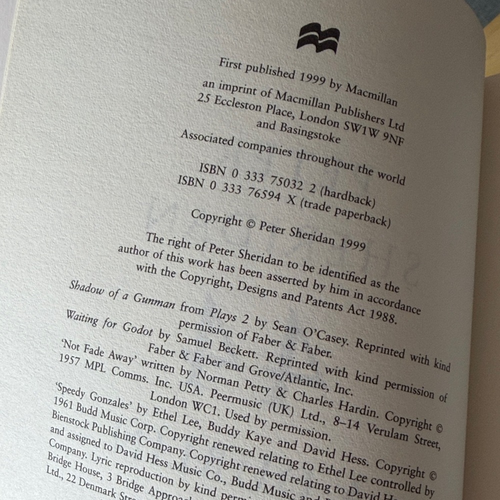 Peter Sheridan — 44 (A Dublin Memoir) — Paperback - Picture 8 of 9